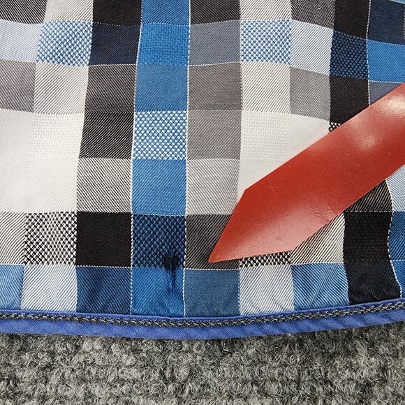 Ted Lapidus Shirt Mens Medium Geometric Check Long Sleeve Casual Button Down - Picture 16 of 16